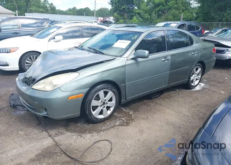 2005 Lexus Es 330 z USA, uszkodzony, nr VIN JTHBA30G955084736